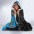 Fiji and New Zealand Together Hooded Blanket Tapa Maori Tattoo mix Tagimoucia and Pohutukawa