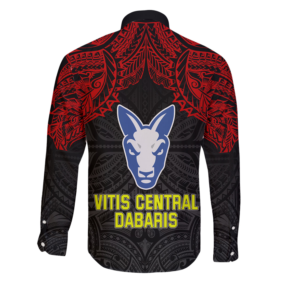 Vitis Central Dabaris Rugby Family Matching Tank Maxi Dress and Hawaiian Shirt Papua New Guinea Polynesian Tattoo LT03 - Polynesian Pride