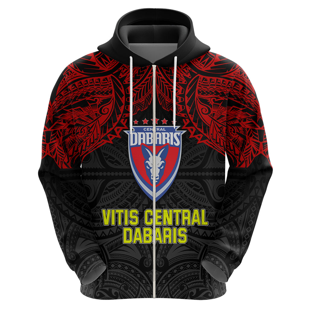 Custom Vitis Central Dabaris Rugby Hoodie Papua New Guinea Polynesian Tattoo LT03 - Polynesian Pride