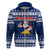 Tokelau Christmas Hoodie Santa Claus Tokelau Flag and Coat of Arms with Polynesian Pattern LT03 - Polynesian Pride