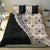 Tukenny Pattern Fijian War Clubs Mix Tapa Tribal Bedding Set LT03 - Polynesian Pride