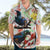 New Zealand Pohutukawa Tui Bird Hawaiian Shirt Kowhai Version LT03 - Polynesian Pride