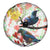 New Zealand Pohutukawa Tui Bird Spare Tire Cover Kowhai Version LT03 - Polynesian Pride