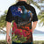 New Zealand ANZAC Day Hawaiian Shirt Pohutukawa Flower and Tui Bird LT03 - Polynesian Pride