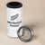 Custom New Zealand Football 4 in 1 Can Cooler Tumbler Go All Silver Ferns - Towards World Cup 2026