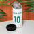 Custom New Zealand Football 4 in 1 Can Cooler Tumbler Go All Silver Ferns - Towards World Cup 2026