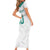 Custom New Zealand Football Short Sleeve Bodycon Dress Go All Silver Ferns - Towards World Cup 2026