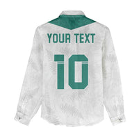 Custom New Zealand Football Women Casual Shirt Go All Silver Ferns - Towards World Cup 2026