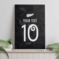 Custom New Zealand Rugby Canvas Wall Art All Silver Ferns Blacks
