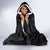 Custom New Zealand Rugby Hooded Blanket All Silver Ferns Blacks