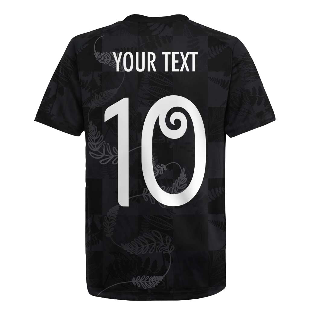 Custom New Zealand Rugby Rugby Jersey All Silver Ferns Blacks