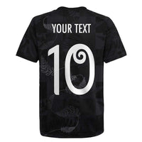 Custom New Zealand Rugby Rugby Jersey All Silver Ferns Blacks