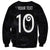 Custom New Zealand Rugby Sweatshirt All Silver Ferns Blacks