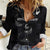 Custom New Zealand Rugby Women Casual Shirt All Silver Ferns Blacks