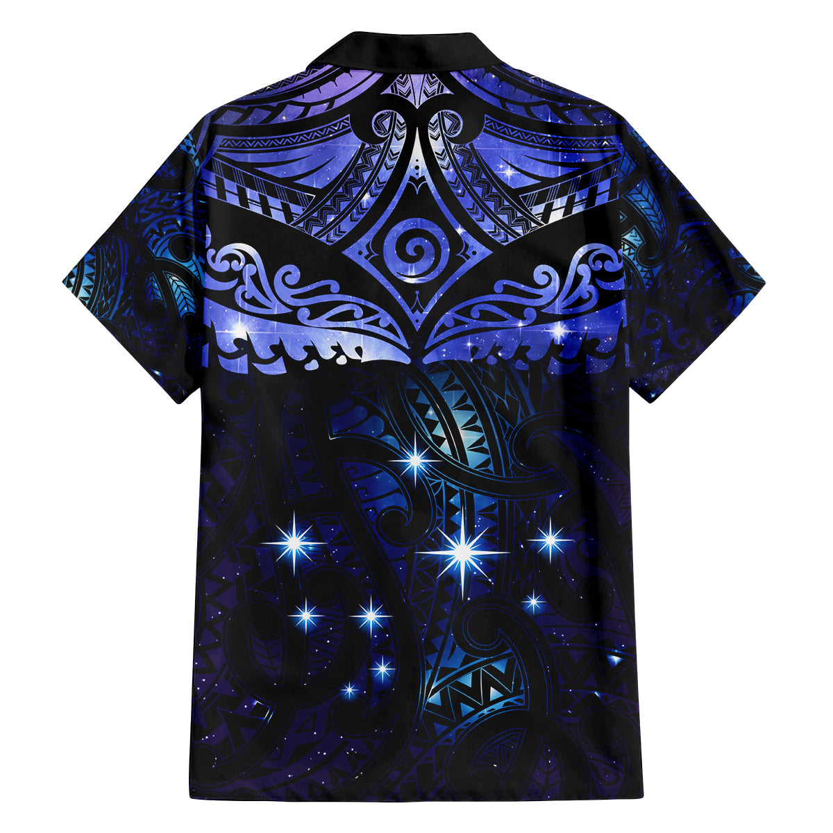 New Zealand Matariki Family Matching Long Sleeve Bodycon Dress and Hawaiian Shirt Maori Pattern and Matariki Sky Night