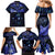 New Zealand Matariki Family Matching Mermaid Dress and Hawaiian Shirt Maori Pattern and Matariki Sky Night