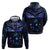 New Zealand Matariki Hoodie Maori Pattern and Matariki Sky Night