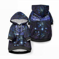 New Zealand Matariki Pet Hoodie LT03 Pullover Blue - Polynesian Pride