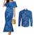 Hawaiian Turtles and Polynesian Art Tattoo Couples Matching Mermaid Dress and Long Sleeve Button Shirt Ocean Abyss