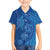 Hawaiian Turtles and Polynesian Art Tattoo Family Matching Long Sleeve Bodycon Dress and Hawaiian Shirt Ocean Abyss