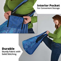 Hawaiian Turtles and Polynesian Art Tattoo Grocery Bag Ocean Abyss