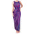 Hawaiian Turtles and Polynesian Art Tattoo Family Matching Tank Maxi Dress and Hawaiian Shirt Dusky Violet