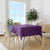 Hawaiian Turtles and Polynesian Art Tattoo Tablecloth Dusky Violet