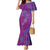 Hawaiian Turtles and Polynesian Art Tattoo Mermaid Dress Cerise