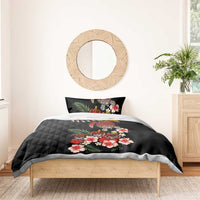 Hawaiian Hibiscus Turtle and Tropical Flower Bedding Set Dynamic Vibe