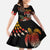 Hawaiian Hibiscus Turtle and Tropical Flower Family Matching Tank Maxi Dress and Hawaiian Shirt Dynamic Vibe