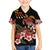Hawaiian Hibiscus Turtle and Tropical Flower Family Matching Tank Maxi Dress and Hawaiian Shirt Dynamic Vibe