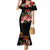Hawaiian Hibiscus Turtle and Tropical Flower Mermaid Dress Dynamic Vibe