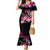 Hawaiian Hibiscus Turtle and Tropical Flower Family Matching Mermaid Dress and Hawaiian Shirt Sweet Vibe