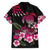 Hawaiian Hibiscus Turtle and Tropical Flower Family Matching Short Sleeve Bodycon Dress and Hawaiian Shirt Sweet Vibe