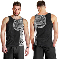 Samoan Art Tattoo Polynesian Pattern Men Tank Top