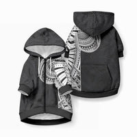 Samoan Art Tattoo Polynesian Pattern Pet Hoodie