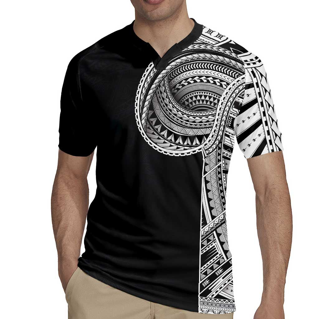Samoan Art Tattoo Polynesian Pattern Rugby Jersey