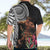 Samoan Warrior Art Tattoo Hawaiian Shirt Polynesian Pattern and Teuila