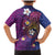 Hawaiian Octopus Tattoo and Frangipani Family Matching Mermaid Dress and Hawaiian Shirt