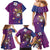 Hawaiian Octopus Tattoo and Frangipani Family Matching Mermaid Dress and Hawaiian Shirt