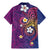 Hawaiian Octopus Tattoo and Frangipani Family Matching Mermaid Dress and Hawaiian Shirt