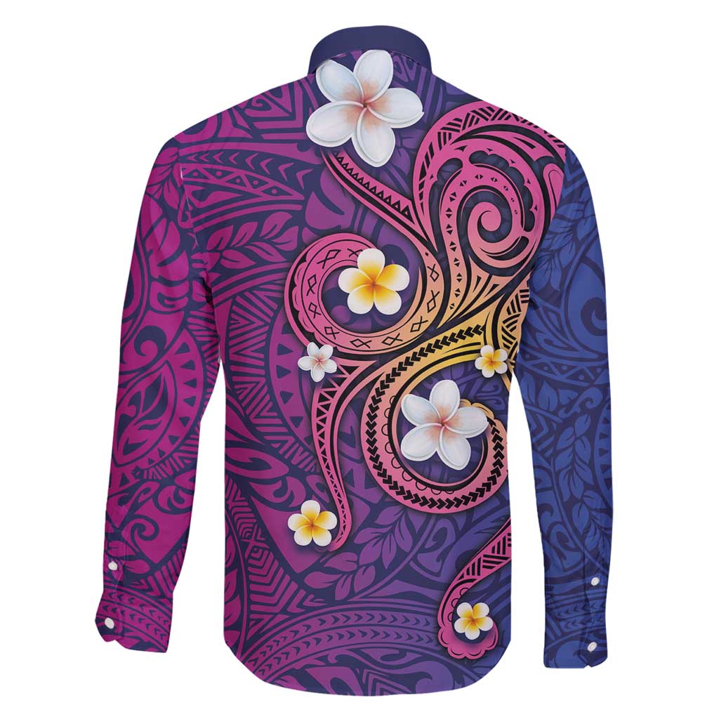 Hawaiian Octopus Tattoo and Frangipani Family Matching Mermaid Dress and Hawaiian Shirt