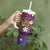 Hawaiian Octopus Tattoo and Frangipani Tumbler With Handle