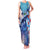 Hawaii Aloha Whales Family Matching Tank Maxi Dress and Hawaiian Shirt Hibiscus and Whales with Polynesian Pattern - Polynesian Pride