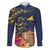Tokelau Tokehega Day Family Matching Mermaid Dress and Hawaiian Shirt Coat of Arms with Polynesian Tattoo and Hibiscus