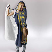 Tokelau Tokehega Day Hooded Blanket Coat of Arms with Polynesian Tattoo and Hibiscus LT03 - Polynesian Pride