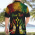 Personalised Kosrae Liberation Day Hawaiian Shirt Polynesian Tattoo and Plumeria Reggae Color