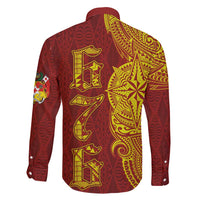 Tonga 676 Ngatu Tribal Tattoo Family Matching Mermaid Dress and Hawaiian Shirt LT03 - Polynesian Pride