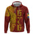 Tonga 676 Ngatu Tribal Tattoo Hoodie