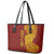 Tonga 676 Ngatu Tribal Tattoo Leather Tote Bag